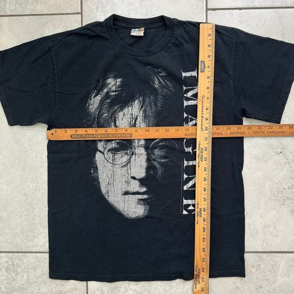 2007 John Lennon Imagine The Beatles T-Shirt Size M - Picture 6 of 6